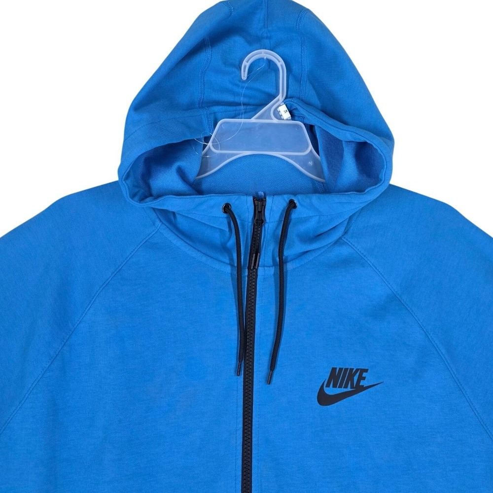 Nike Sportswear Tech Fleece Hoodie Jacket Mens XL Full Zip Blue DD5284-435 - Picture 5 of 10